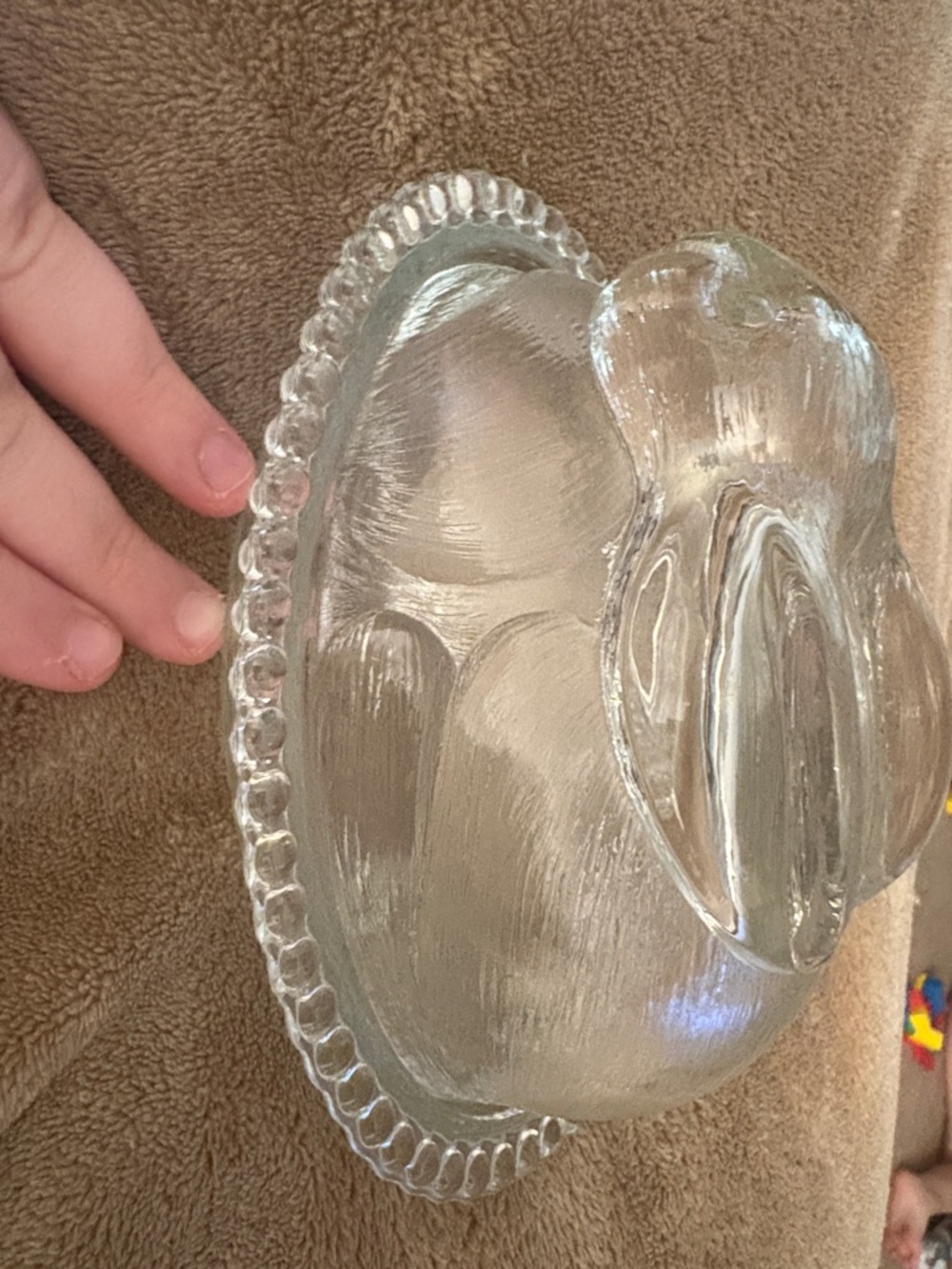 Indiana Glass Bunny on Nest
